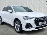 Used Audi Q3 S-Line 150 HP (110 kW) 2019 White SUV
