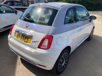 Used Fiat 500 Collezione 69 HP (50 kW) 2018 White grey Hatchback