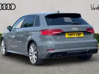 Used Audi A3 Black Edition 147 HP (108 kW) 2019 Grey Sedan
