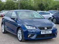 Gebraucht Seat Ibiza FR 2018 Blau Kleinwagen