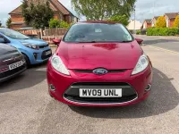 Used Ford Fiesta Titanium 2009 Red Hatchback