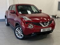 Used Nissan Juke Acenta 2017 Red SUV