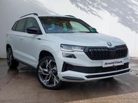 Used Skoda Karoq SportLine 150 HP (110 kW) 2024 White SUV