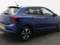 Used VW Polo Match 95 HP (69 kW) 2021 Blue Hatchback