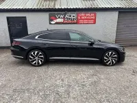 Used VW Arteon R-line 190 HP (139 kW) 2018 Black Hatchback