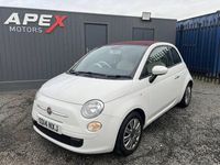 Used Fiat 500C Pop 69 HP (50 kW) 2014 White Cabriolet