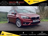 Used BMW 218 Comfort Edition 150 HP (110 kW) 2016 Red MPV