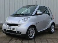 Used Smart ForTwo Coupé Passion 45 HP (33 kW) 2009 Silver Coupe
