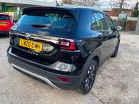 Used VW T-Cross S 95 HP (69 kW) 2020 Black SUV