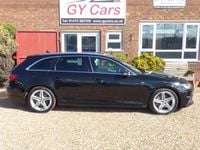 Used Audi A4 S-Line 190 HP (139 kW) 2017 Black Estate