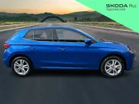 Used Skoda Fabia SE L 85 HP (62 kW) 2025 Race blue metallic Hatchback