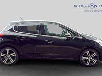 Used Peugeot 208 GT-line 108 HP (79 kW) 2019 Black Hatchback