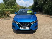 Used Nissan Qashqai Acenta Premium 2018 Blue SUV