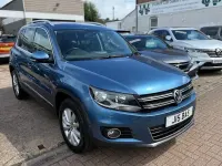 Used VW Tiguan Match 140 HP (102 kW) 2014 Blue SUV