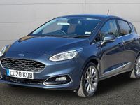Used Ford Fiesta Vignale 125 HP (91 kW) 2020 Blue Hatchback