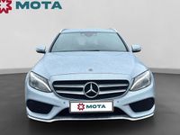 Used Mercedes C220 AMG line 170 HP (125 kW) 2018 Silver Estate