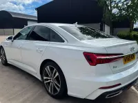 Used Audi A6 S-Line 245 HP (180 kW) 2019 White Sedan