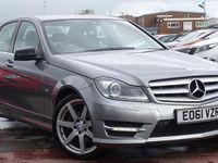 Begagnad Mercedes C250 Sport Edition 2011 Silver Sedan