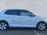 Used Skoda Fabia SE L 110 HP (80 kW) 2016 Moon white metallic