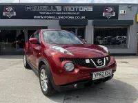 Used Nissan Juke Acenta 110 HP (80 kW) 2012 Red SUV
