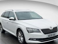 Used Skoda Superb SE Technology 150 HP (110 kW) 2019 White Estate