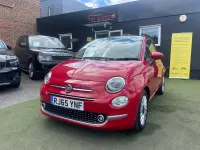 Used Fiat 500 Lounge 69 HP (50 kW) 2015 Red Hatchback