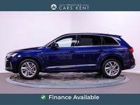 Used Audi Q7 S-Line 340 HP (250 kW) 2022 Blue SUV