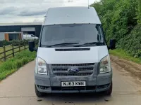 Used Ford Transit 125 HP (91 kW) 2013 White Van