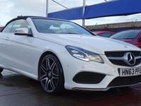 Used Mercedes E220 AMG 170 HP (125 kW) 2013 White Cabriolet