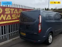Used Ford Transit Custom Limited 130 HP (95 kW) 2020 Blue Van