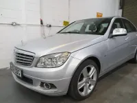 Begagnad Mercedes C350 Elegance 2008 Silver Sedan