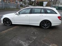 Used Mercedes C250 2012 White Estate