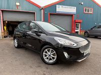 Used Ford Fiesta Zetec 2017 Black Hatchback