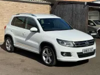 Used VW Tiguan R-line Edition 150 HP (110 kW) 2015 White SUV
