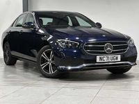 Used Mercedes E220 2021 Blue Sedan