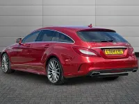 Used Mercedes CLS350 AMG line 254 HP (186 kW) 2014 Hyacinth red Estate