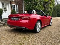 Used Fiat 124 Spider Lusso 140 HP (102 kW) 2018 Red Cabriolet