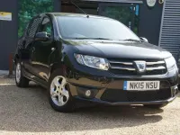 Used Dacia Sandero Lauréate 75 HP (55 kW) 2015 Black Hatchback