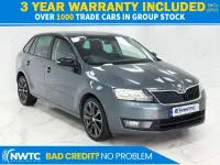 Used Skoda Rapid Sport 90 HP (66 kW) 2017 Grey Hatchback