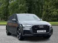 Usado Audi Q7 Black Edition 340 HP (250 kW) 2022 Cinzento SUV