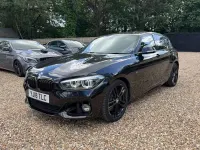 Used BMW 118 M Sport 150 HP (110 kW) 2018 Black Hatchback