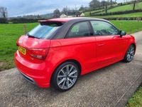 Used Audi A1 S-Line 122 HP (89 kW) 2014 Red Hatchback