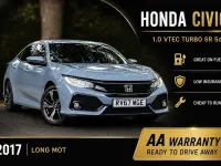 Used Honda Civic SR 129 HP (94 kW) 2017 Grey Hatchback