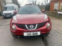 Used Nissan Juke Acenta 2012 Red SUV