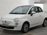Used Fiat 500 Lounge 69 HP (50 kW) 2013 White Hatchback