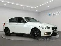 Used BMW 120 Sport Line 2018 White Hatchback