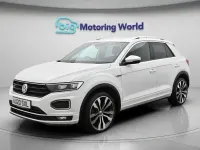Used VW T-Roc R-line 150 HP (110 kW) 2020 White SUV