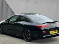 Used Mercedes CLA35 AMG Premium Plus 306 HP (225 kW) 2021 Black Coupe