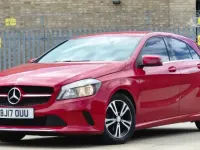 Used Mercedes A180 SE 109 HP (80 kW) 2017 Red Hatchback