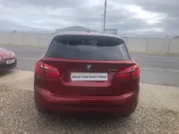 Begagnad BMW 218 Sport Line 2015 Röd Halvkombi